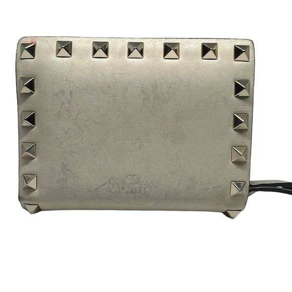 Valentino Rockstud Ivory Wallet - Picture 2 of 10